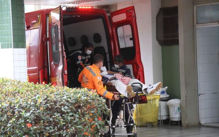 A menina e o pai foram encaminhadas pela guarnição até o pronto-socorro HC-UFTM (Foto/Divulgação)