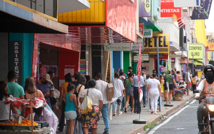 Centro de Uberaba (Foto/Arquivo JM)