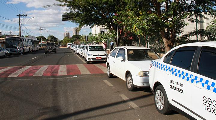 Taxistas (Foto/Jairo Chagas/Arquivo JM)