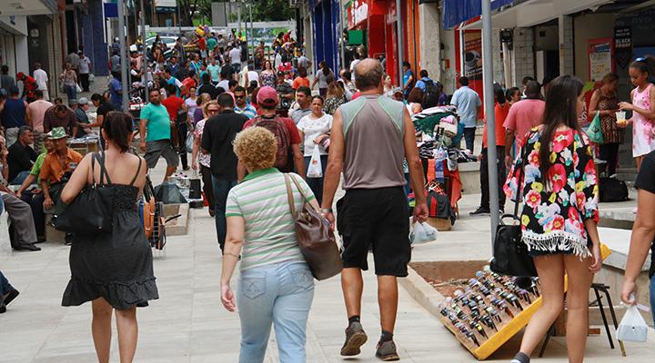 Centro de Uberaba (Foto/Jairo Chagas/Arquivo JM)