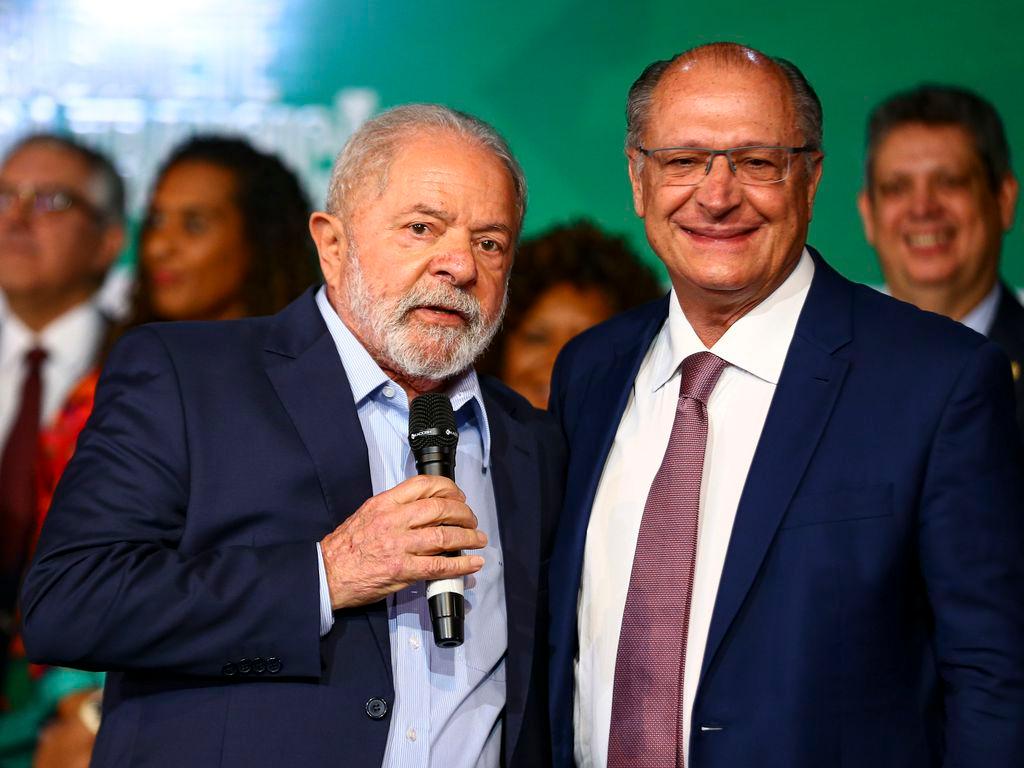 Presidente Lula e o vice, Geraldo Alckmin (Foto/Marcelo Camargo/Agência Brasil)