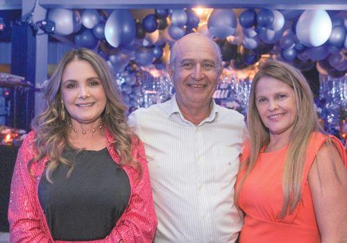 Maria Paula Mendes, Anselmo Salles e Ângela Mendes (Foto/Paulo Lúcio)