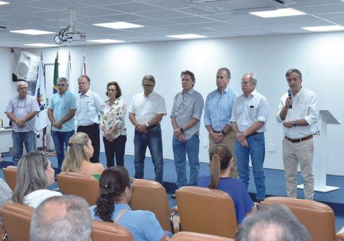 O primeiro dia do ano começou com boas vindas aos colaboradores da ABCZ, e muito trabalho para a nova diretoria coordenada por Gabriel Garcia Cid (Foto/André Santos)