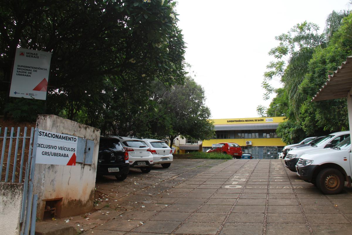 Prédio da Superintendência Regional de Saúde (SRS) de Uberaba, no bairro Fabrício (Foto/Jairo Chagas)