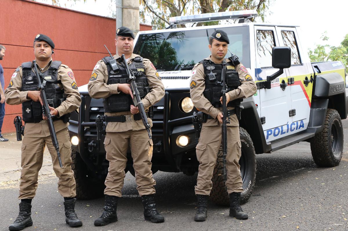 Polícia Militar comemora a queda nos índices (Foto/Divulgação/PMMG)