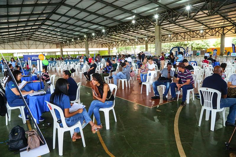 1º feirão de empregos da cidade aconteceu em outubro de 2022 (Foto/Divulgação)