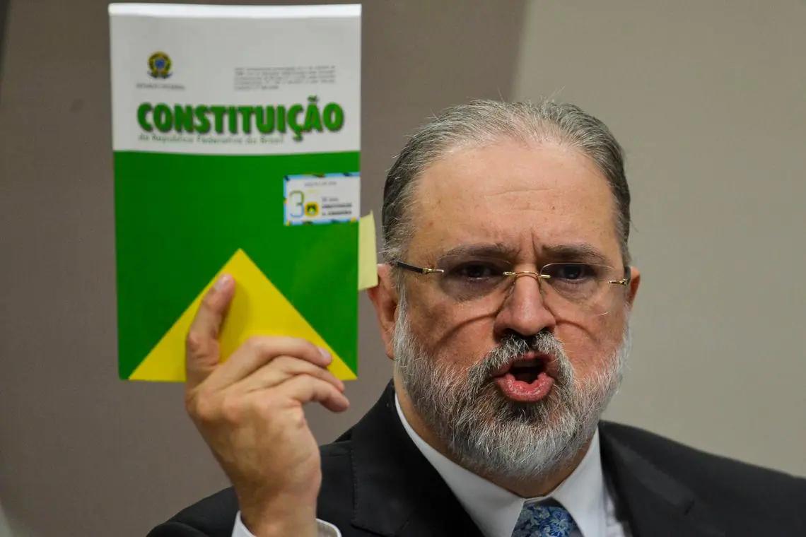 Augusto Aras cita em pedido a possibilidade de os responsáveis pelas invasões serem processados criminalmente (Foto/Marcelo Camargo/Agência Brasil)