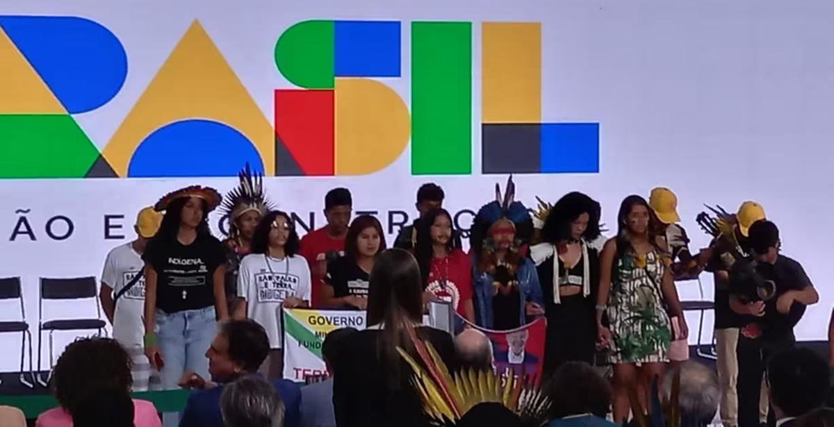 Posse das ministras da Igualdade Racial, Anielle Franco, e dos Povos Indígenas, Sônia Guajajara, no Palácio do Planalto (Foto/Manuel Marçal/O TEMPO Brasília)