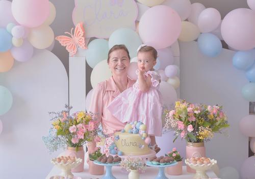 Clara e a vovó coruja, Luiza Helena Carneiro Rodrigues (Fotos/Selem Fotografia)