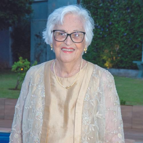 Bernadete de Freitas Gomes em noite de pura elegância para comemorar seus 95 anos (Foto/Paulo Lúcio)