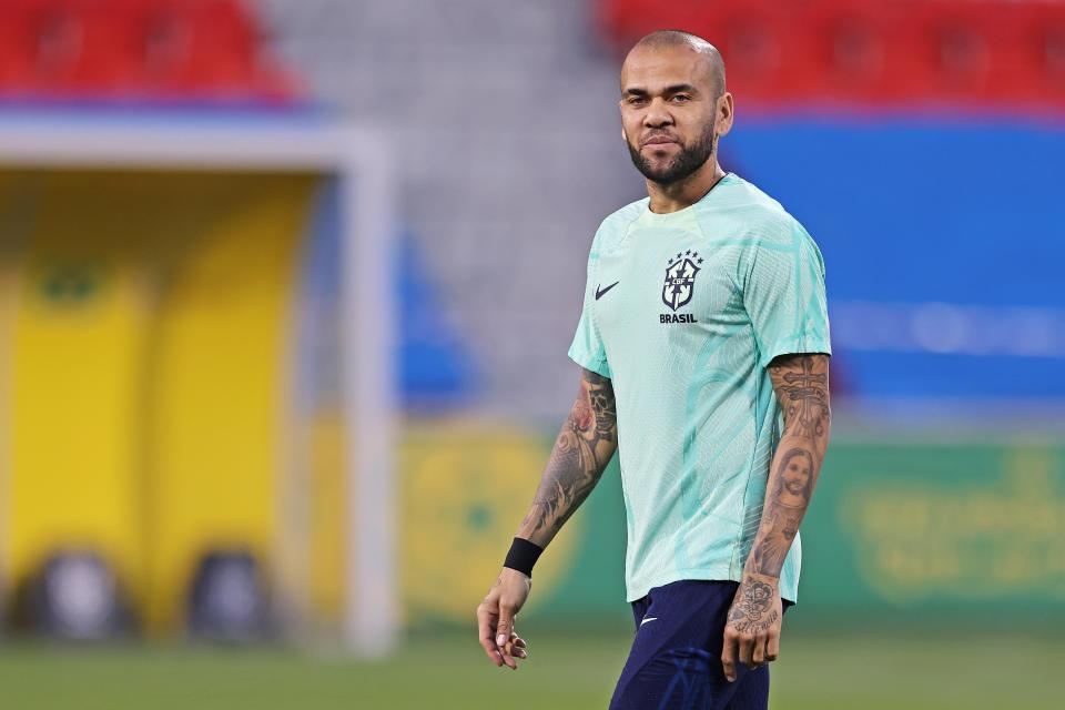 Daniel Alves pela Seleção Brasileira (Foto/Lucas Figueiredo/CBF)