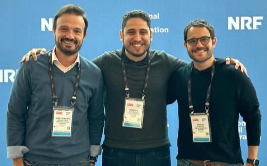 Executivos da Saphyr Shopping Centers, administradora do Shopping Uberaba, participaram em Nova York, da NRF 2023-National Retail Federation (Foto/Divulgação)