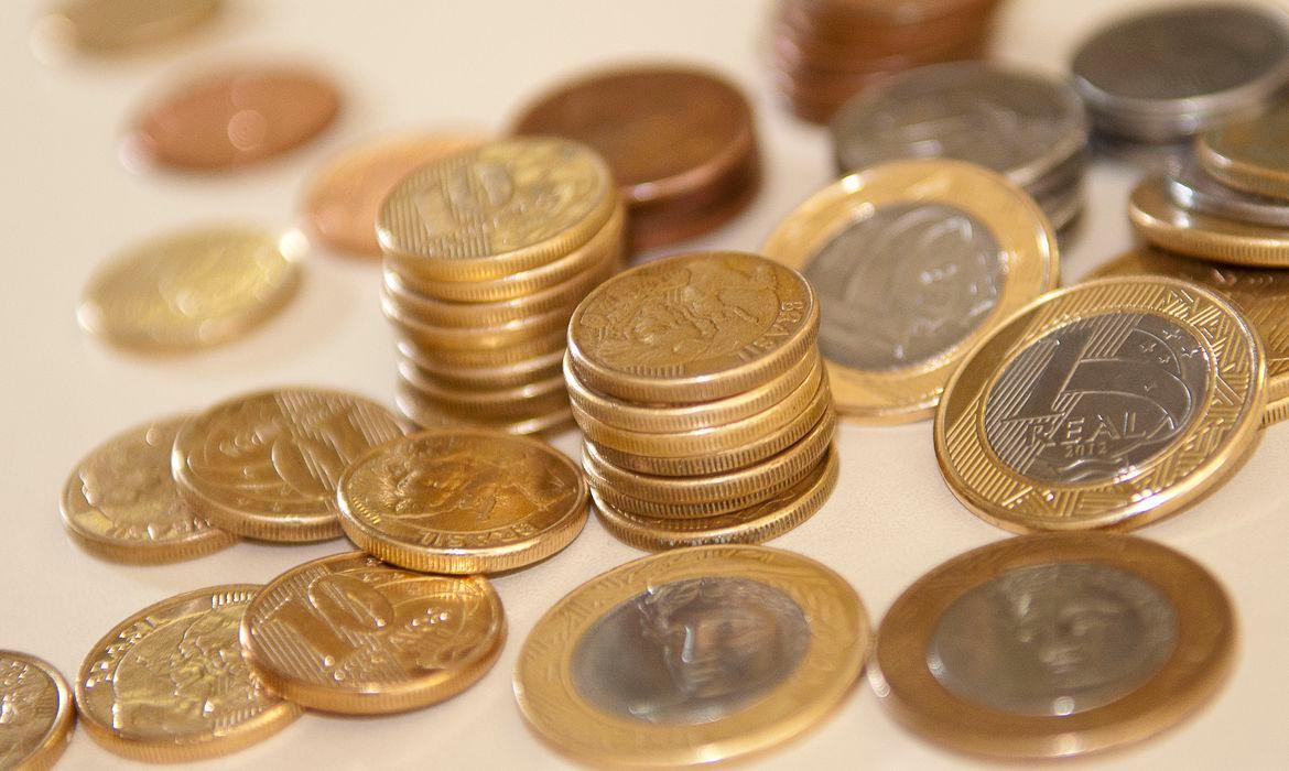 Moedas de real (Foto/Ilustrativa/Agência Brasil)