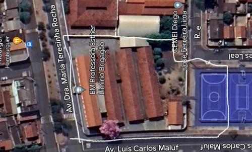 Emenda é destinada para construção de quadra em escola (Foto/GoogleMaps)