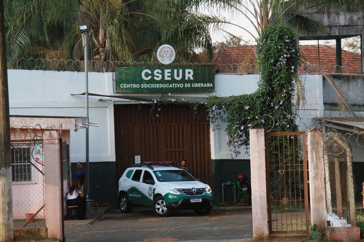 Entrada do Centro Socioeducativo de Uberaba (Foto/Jairo Chagas)