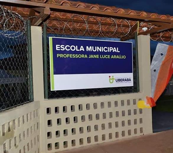 Escola foi alvo de furto no início de janeiro (Foto/Prefeitura)