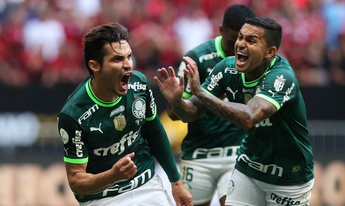 Palmeiras derrotou o Flamengo e conquistou a Supercopa do Brasil (Foto/Cesar Greco/Palmeiras)