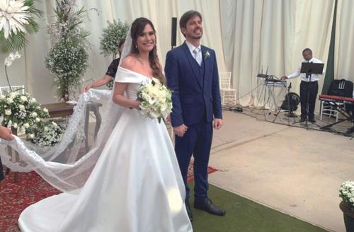 Um dos badalados casamentos do último fim de semana foi o de Gustavo e Mariana, ele filho de Dalton e Míriam (Foto/Arquivo Pessoal)