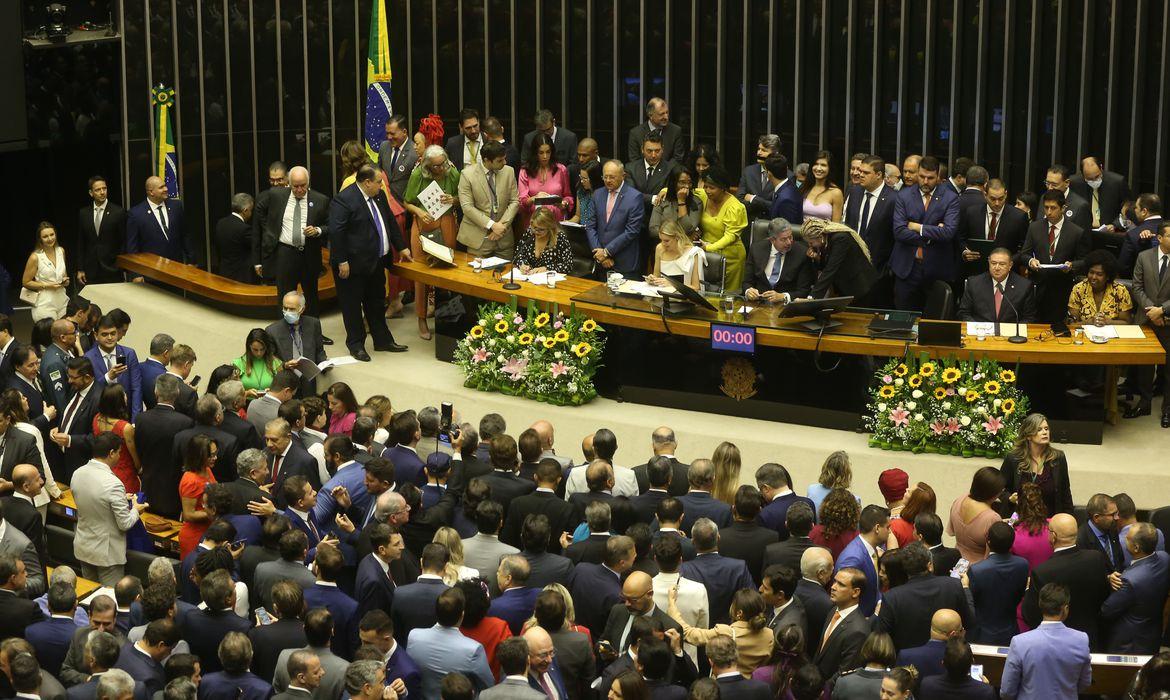 Cerimônia da posse, em Brasília (Valter Campanato/Agência Brasil)