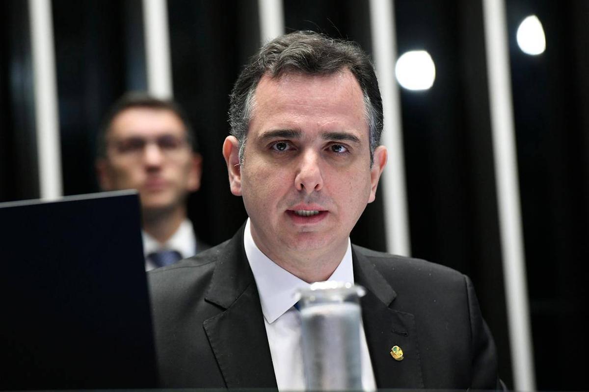 O presidente reeleito do Senado, Rodrigo Pacheco (PSD-MG)  (Foto/Jefferson Rudy/Agência Senado)