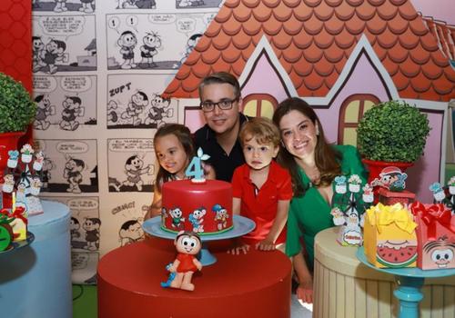 Na ultima Terça-feira, a esperta e cheia de vida, Catarina completa 4 anos ao lado do irmão Pedro e ganha festa by Turma da Mônica dos Pais Luciano Camargo e Giovanna Prata (Foto/Babi Magela)