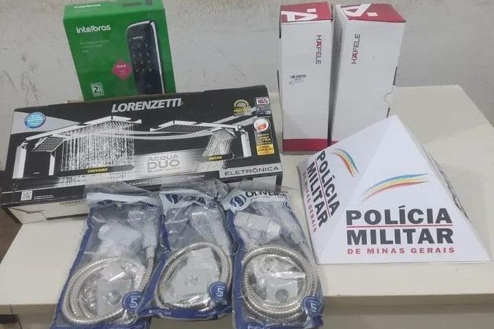 Materiais usados na obra e até móveis seriam furtados, segundo relatou o casal aos policiais (Foto/Divulgação)