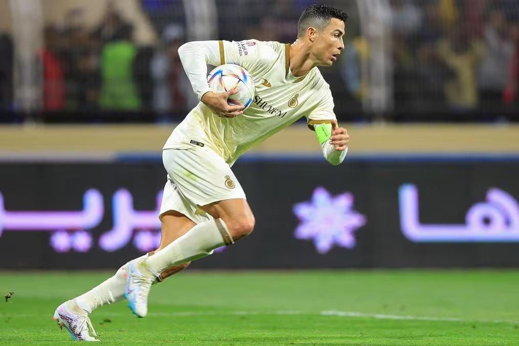 Cristiano Ronaldo, atacante do Al-Nassr  (Foto/Ali Aldaif/AFP)