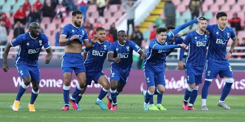 O time da Arábia Saudita derrotou o Wydad Casablanca, de Marrocos, nos pênaltis  (Foto/Koora Show)