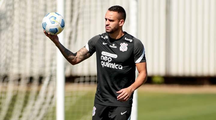 Sem Renato Augusto, o time do Corinthians pouco produziu para incomodar a zaga do São Bernardo (Rodrigo Coca/Corinthians)