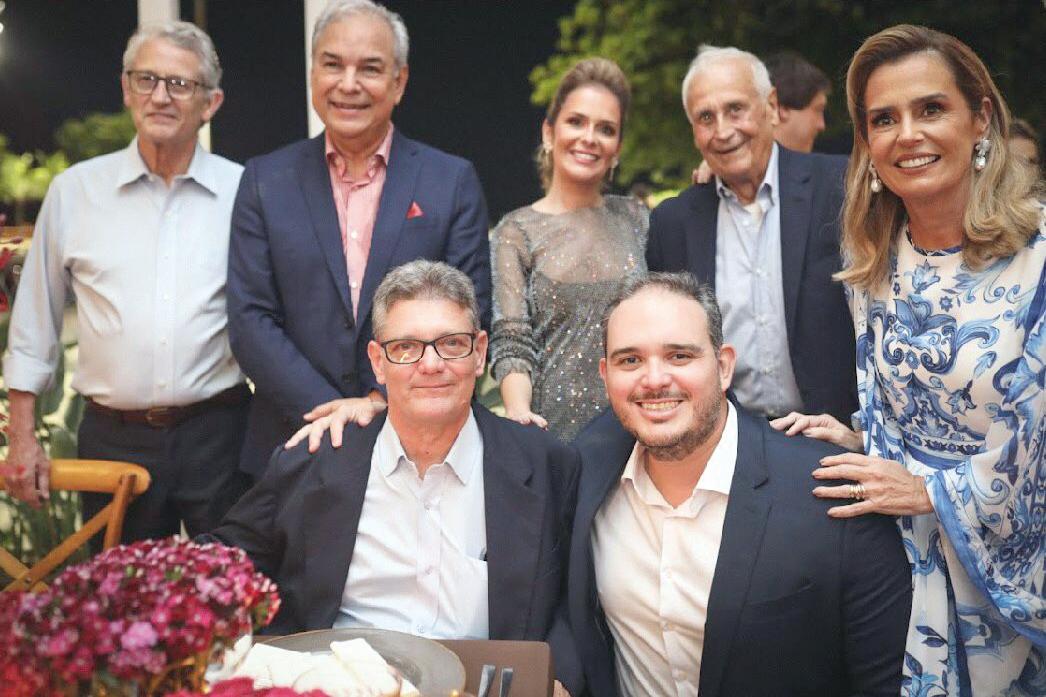 Antônio Augusto Derenusson, Arnaldo Santos, Marina, Luís Carlos Derenusson, Beatriz, Leo Derenusson e João (Foto/Alex Pacheco)