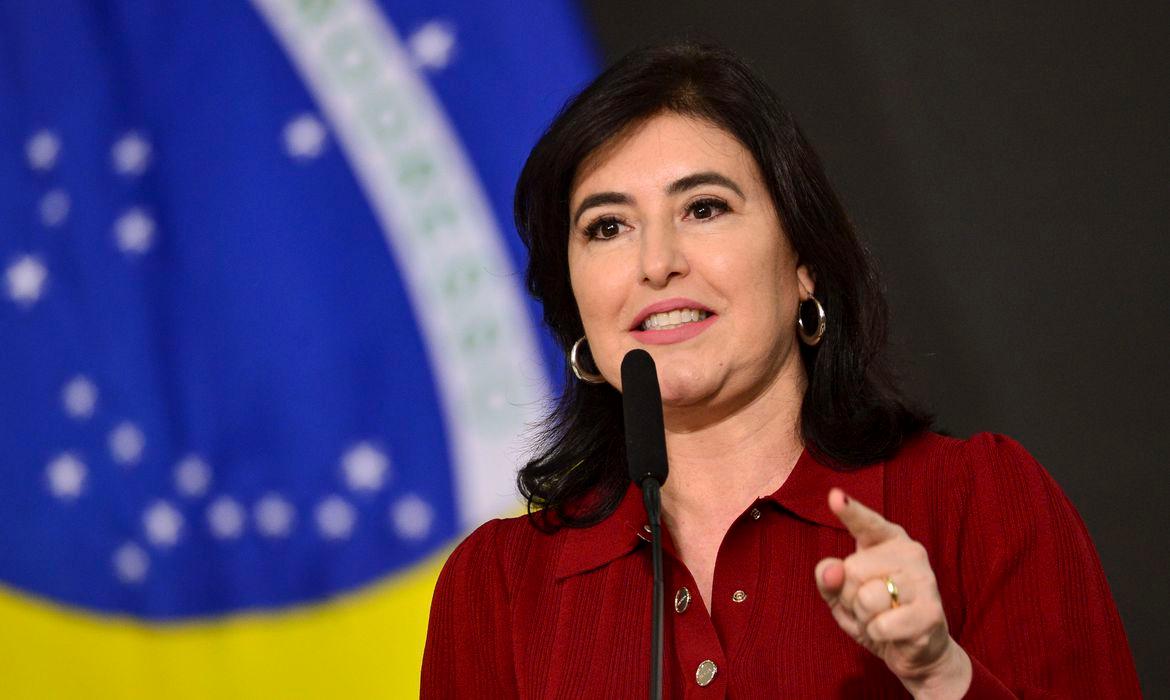 Simone Tebet, ministra do Planejamento e Orçamento (Marcelo Camargo/Agência Brasil)