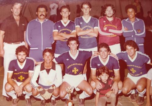 Na equipe da Organização Magalhães (Foto/Arquivo pessoal)