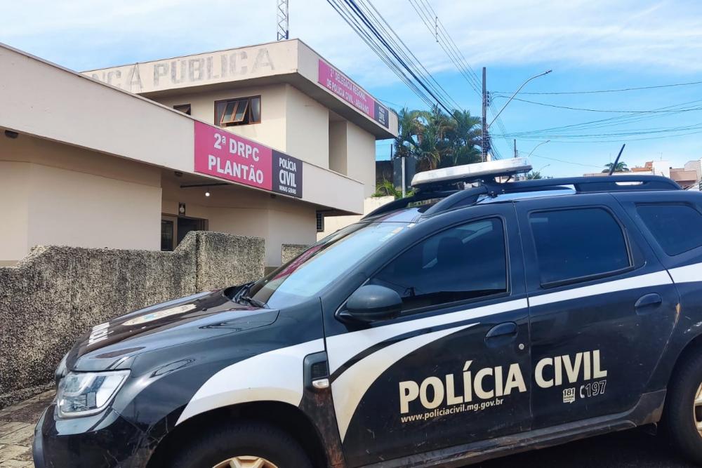 Delegacia de Polícia Civil, em Araxá (Foto/Natália Fernandes / Portal Imbiara)