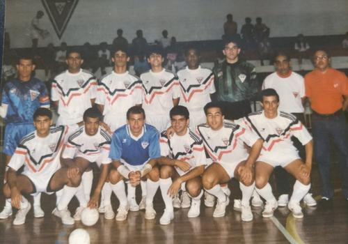 Piu na equipe de futsal do UTC (Foto/Arquivo Pessoal)