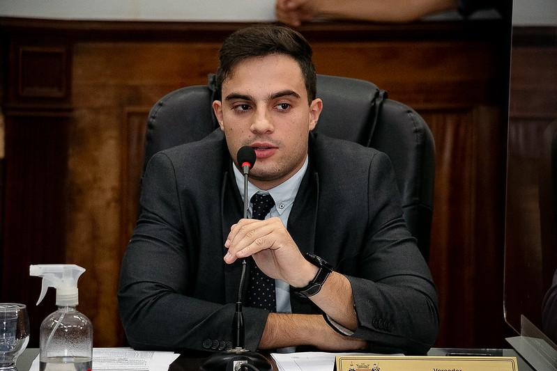 Caio Godoi, vereador (Foto/Rodrigo Garcia/CMU)