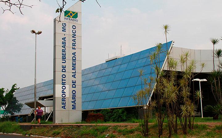 Aeroporto de Uberaba está entre os que tiveram a gestão leiloada e que devem ser assumidos pela espanhola Aena (Foto/Reprodução)