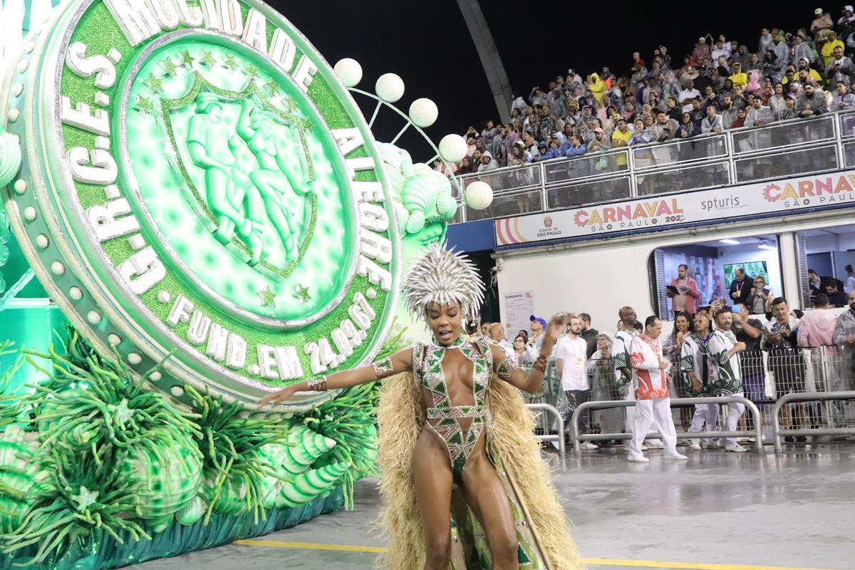 Desfile do Mocidade Alegre (Foto/Reprodução)