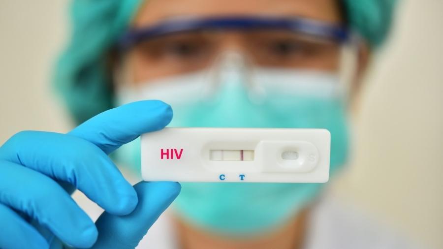 Teste rápido de HIV (Foto/Ilustrativa)