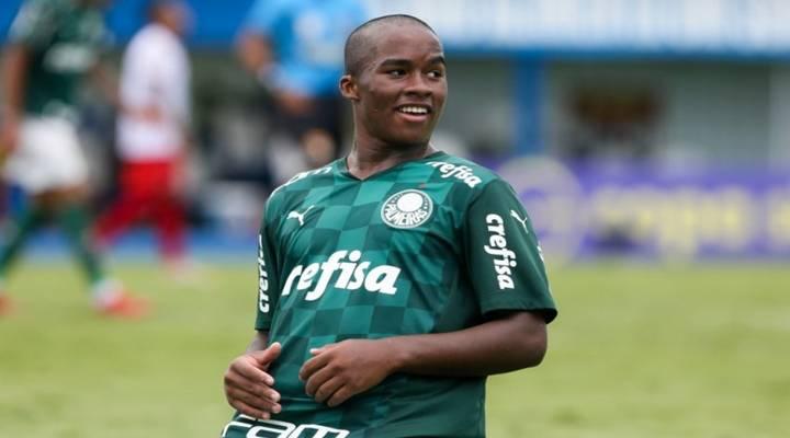 Endrick já disputou 10 partidas neste ano e não conseguiu marcar nenhum gol (Foto/Fabio Menotti/Palmeiras)