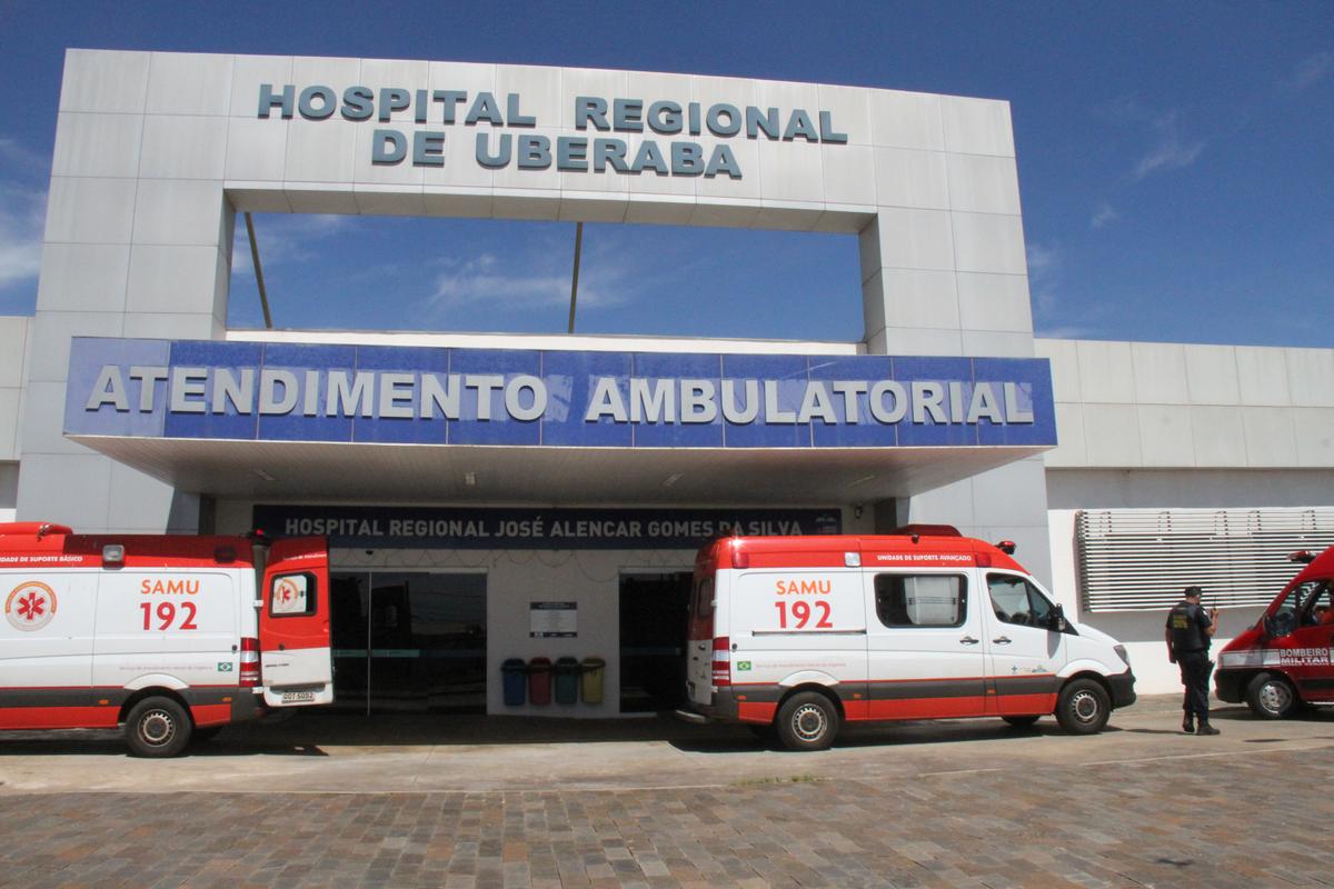 Fachada do Hospital Regional de Uberaba (Foto/Jairo Chagas)