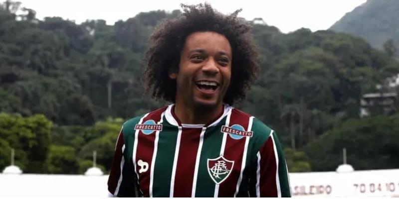 Marcelo já fez sucesso em live com dirigentes e alguns jogadores assim que sua contratação foi oficializada (Foto/Nelson Perez/Fluminense F.C/Yahoo Esportes)