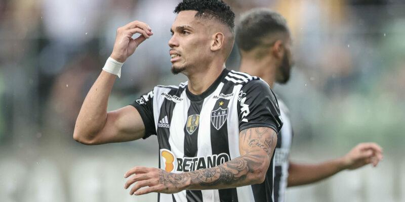 Paulinho empatou o jogo deixando o Galo bem perto da vaga de grupos da Libertadores (Foto/Pedro Souza Atlético/atleticomg.net)