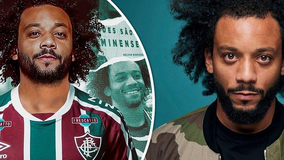 Marcelo, agora lateral do Fluminense (Foto/Montagem)