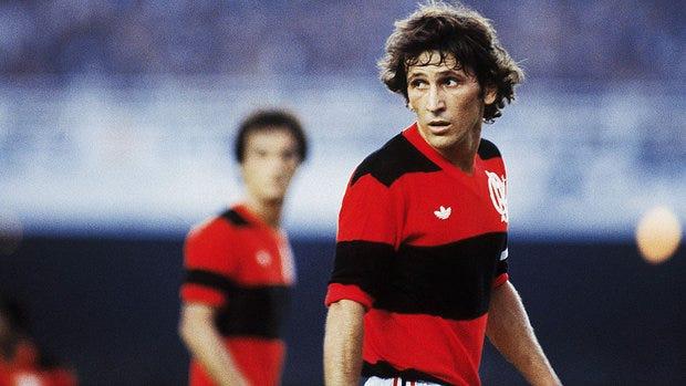 Zico no Flamengo (Foto/Goal.com)