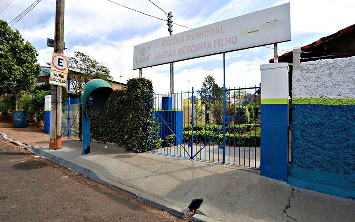 Escola Municipal Gastão Mesquita Filho (Foto/Arquivo JM)