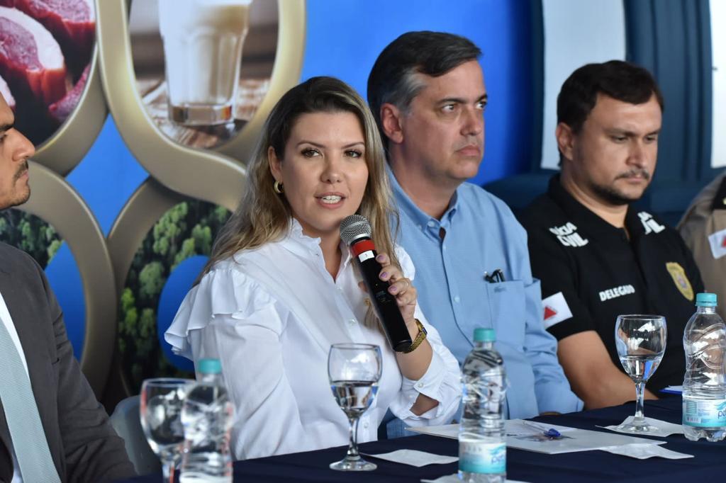 Elisa no palanque da ABCZ (Foto/André Santos)