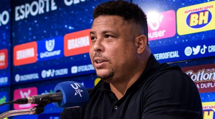 "Hoje foi um dia muito triste pra mim. Não só pelo resultado em campo, mas pelas reações de parte da torcida e imprensa”, disse Ronaldo (Foto/Gustavo Aleixo/Cruzeiro)