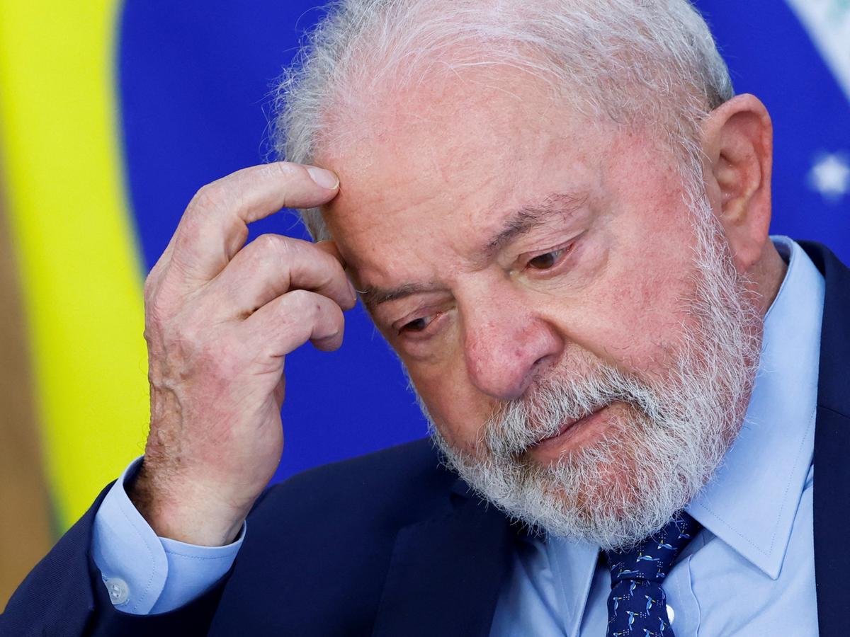 Presidente Lula durante cerimônia no Palácio do Planalto (Foto/Adriano Machado/Reuters)