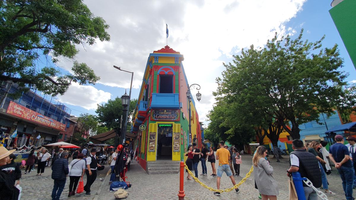 Caminito em Buenos Aires (Foto/Gisele Barcelos)