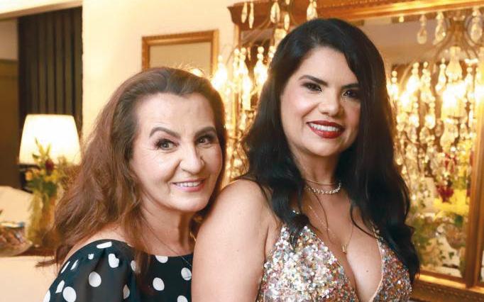 A querida, Gislene Martins e Regia Ferreira de Lima (Foto/Ramon Magela)